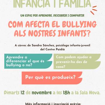 Xerrada sobre el Bullying 12nov