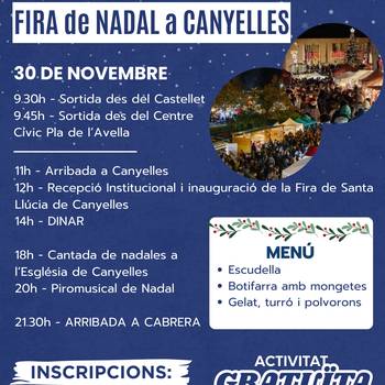 Excursió Canyelles Gent Gran