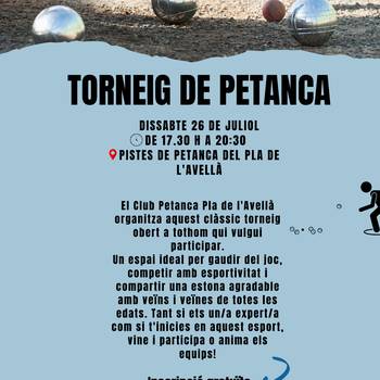 TORNEIG DE PETANCA