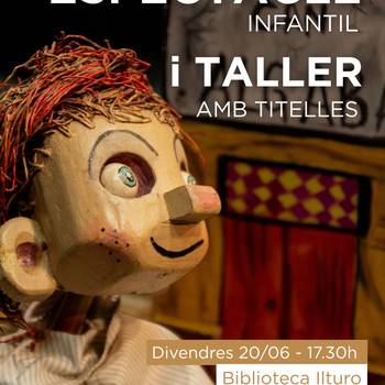 EATRE INFANTIL i TALLER DE TITELLES A LA BIBLIOTECA ILTURO