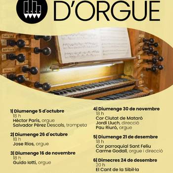 Cicle de concerts d'orgue XXXVI