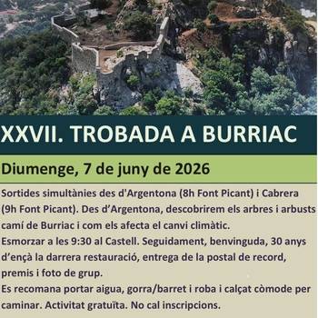 XXVII Trobada a Burriac Amics de Burriac
