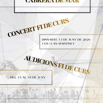 Concert Escola de Música de Cabrera de Mar