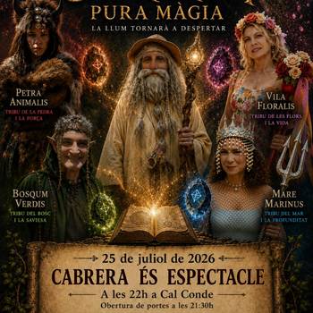 Cabrera és Espectacle ens porta: CABRERUM, Pura Màgia!