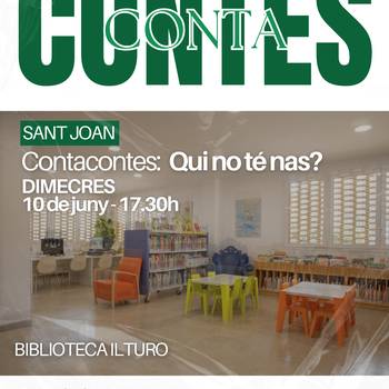 Contacontes de Sant Joan a la Biblioteca Ilturo!