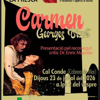 Òpera a la Fresca a Cabrera de Mar