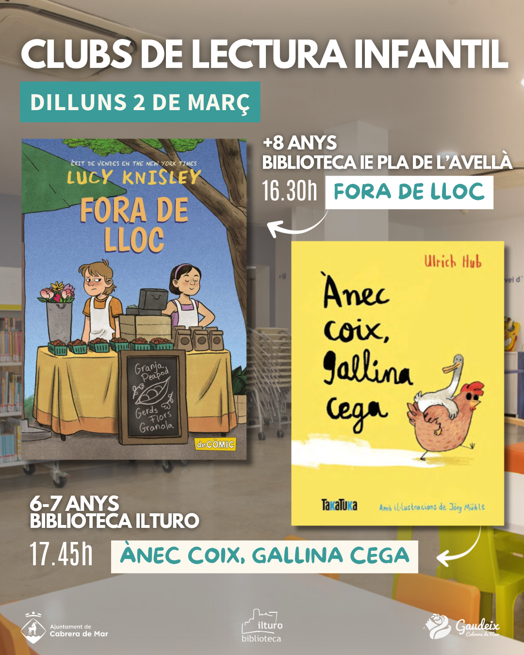 CLUB DE LECTURA INFANTIL BIBLIOTECA ILTURO