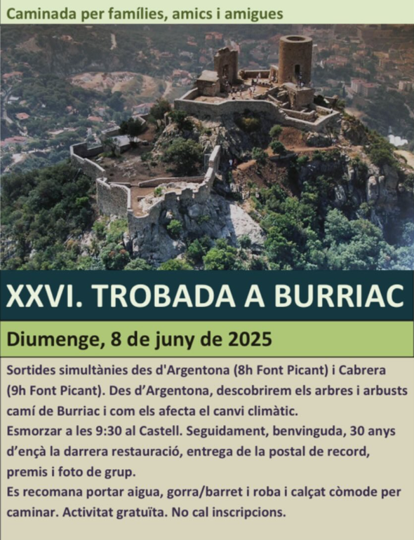 XXVI Trobada d'amics al Castell de Burriac