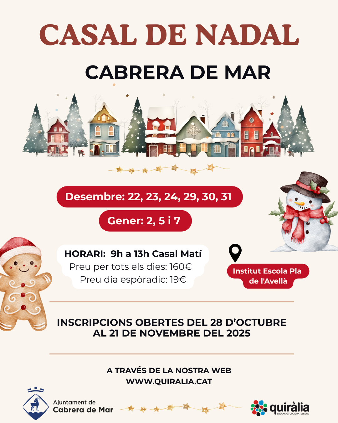 Casal Infantil de Nadal 2025