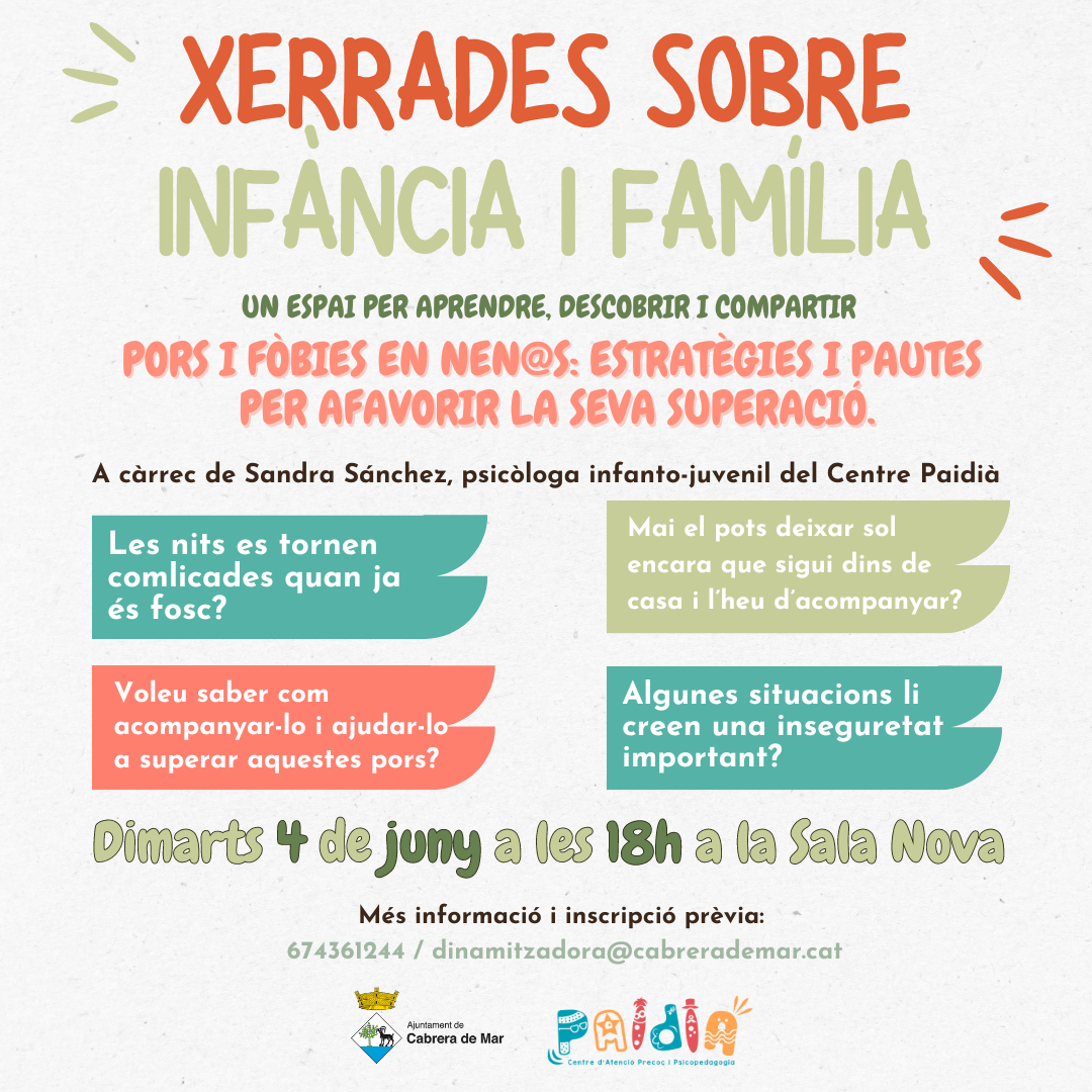 Xerrades Família i Infància