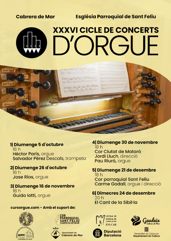 Cicle de concerts d'orgue XXXVI